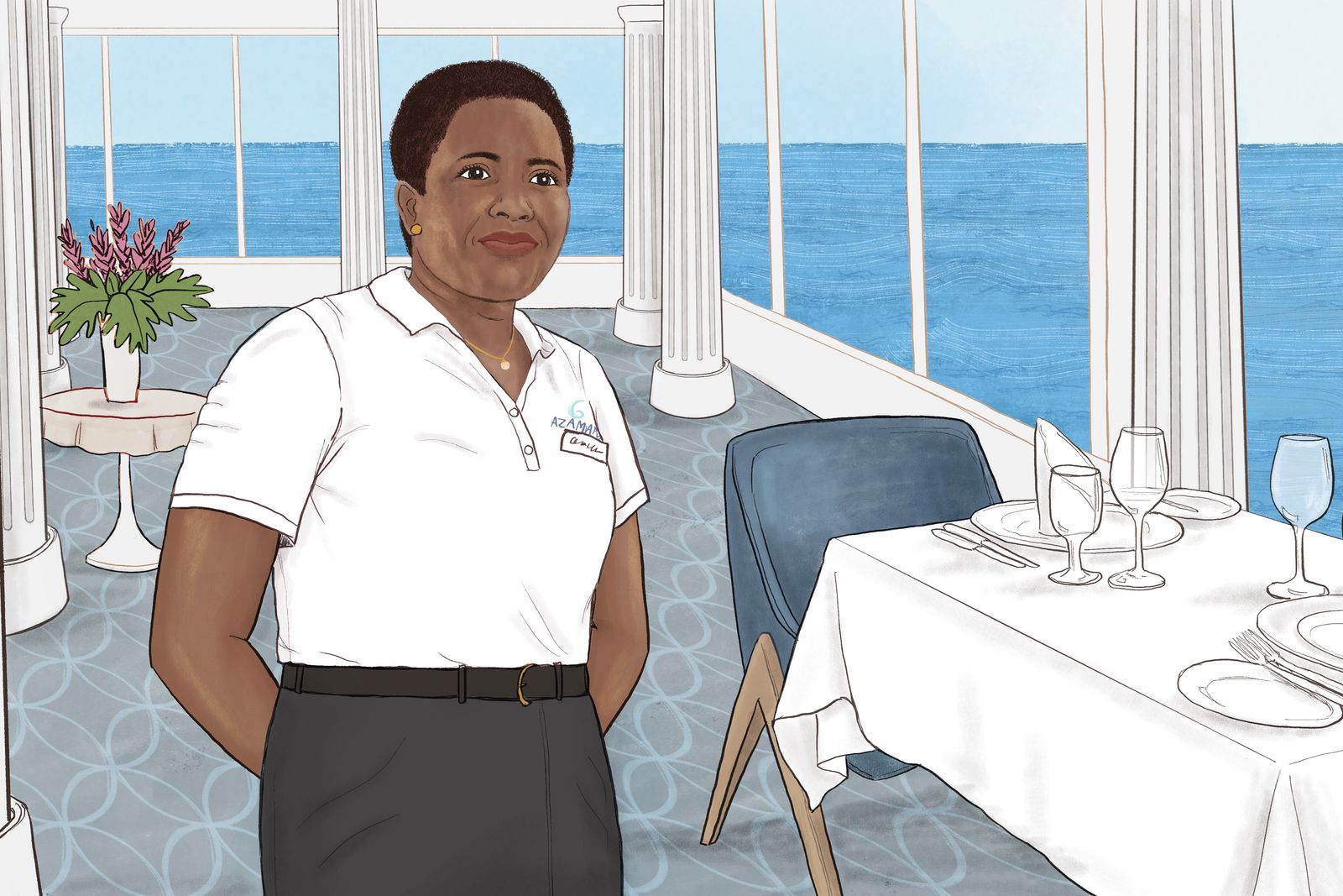 What It's Like to Be a Waitress on a Cruise Ship