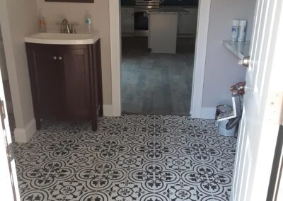 New patterned tile